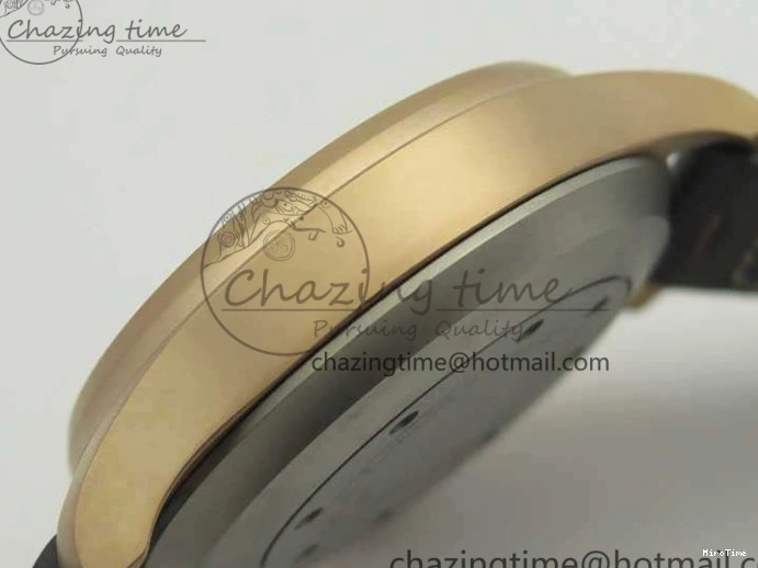 MIROTIME 0123 Big Pilot IW510301 Satin-Polished RG YLF Best Edition Black Dial On Leather Strap A Flexible 7222